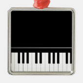 Ornement En Métal Clavier de piano (Devant)