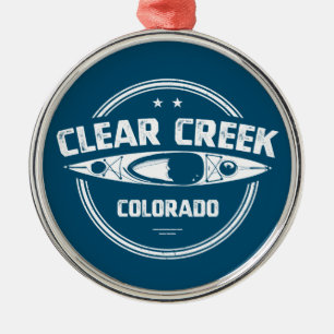 Ornement En Métal Clear Creek, Colorado