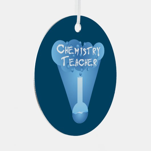 Ornement En Métal Cloud enseignant en chimie (Avant droite)