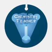 Ornement En Métal Cloud enseignant en chimie (Recto)