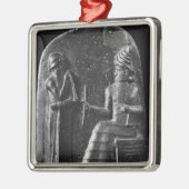 Ornement En Métal Code de Hammurabi, dessus du stele (Gauche)