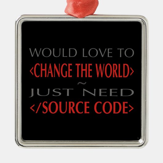 Ornement En Métal Code source (Devant)