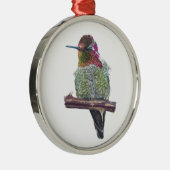 Ornement En Métal Colibri d'Anna (Droite)