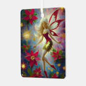 Ornement En Métal Collection de fées de Noël - Cheveux blonds en pla (Avant gauche)