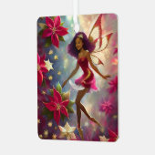 Ornement En Métal Collection de fées de Noël Tint de Plum Coiffure n (Avant gauche)