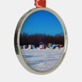 Ornement En Métal Collection de pêche de glace (Droite)