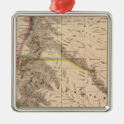 Ornement En Métal Colombie, Amérique du Sud 8 (Devant)