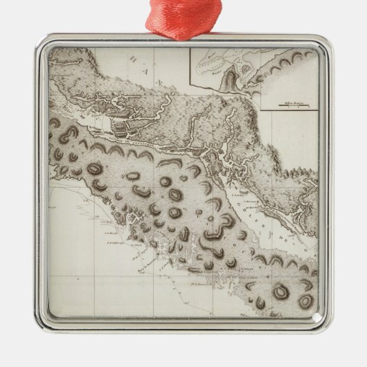 Ornement En Métal Colombie-Britannique de l'Orégon Washington (Devant)