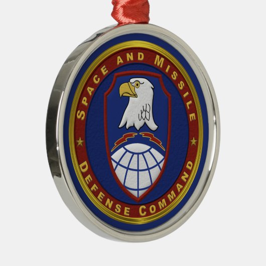 Ornement En Métal Commandement de la défense spatiale et antimissile (Droite)
