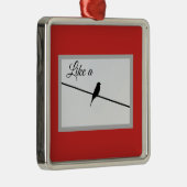 Ornement En Métal Comme un oiseau sur un fil - Leonard Cohen (Droite)