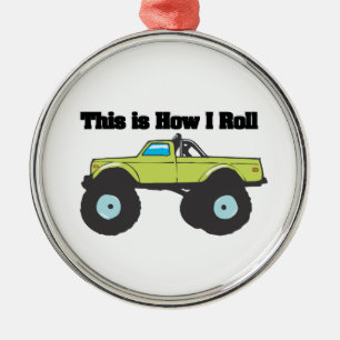 Ornement En Métal Comment je roule (Monster Truck)