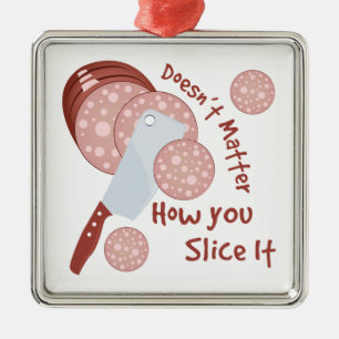 Ornement En Métal Comment vous le découpez en tranches