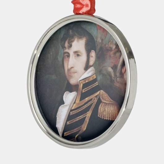 Ornement En Métal Commodore Stephen Decatur (Gauche)