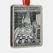 Ornement En Métal Commutateur d'argent (Droite)