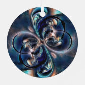 Ornement En Métal Conception (Verso)