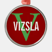 Conception de monogramme de race de Vizsla