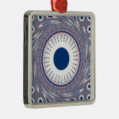 Ornement En Métal Conception élégante des yeux énergétiques : un Mot (Droite)