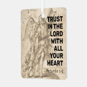 Ornement En Métal Confiance dans le Seigneur (Avant gauche)