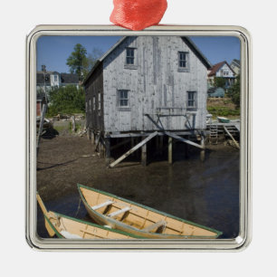 Ornement En Métal Constructeur de dory, Lunenburg, Nouvelle-Écosse,