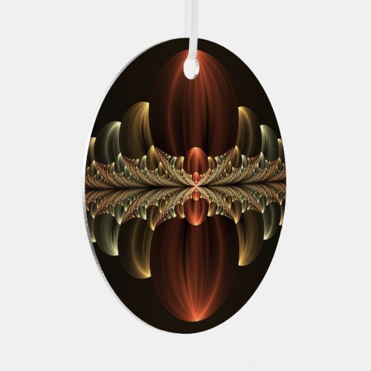 Ornement En Métal Construction d'Imaginaires Art Fractal Abstrait br (Avant droite)