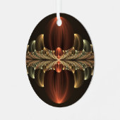 Ornement En Métal Construction d'Imaginaires Art Fractal Abstrait br (Avant gauche)