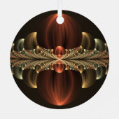 Ornement En Métal Construction d'Imaginaires Art Fractal Abstrait br (Verso)