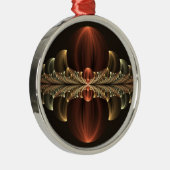 Ornement En Métal Construction d'Imaginaires Art Fractal Abstrait br (Droite)