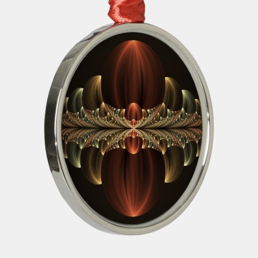 Ornement En Métal Construction d'Imaginaires Art Fractal Abstrait br (Droite)