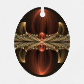 Ornement En Métal Construction d'Imaginaires Art Fractal Abstrait br (Verso)