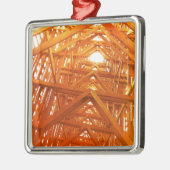 Ornement En Métal Construction rustique en bois de grange (Gauche)