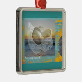 Ornement En Métal Coquillage et surf - Cape Cod le Massachusetts (Droite)