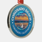 Ornement En Métal Coronado Beach (C) (Droite)
