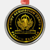 Ornement En Métal Corps d'acquisition de l'Armée (Devant)