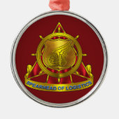 Ornement En Métal Corps des transports (Devant)