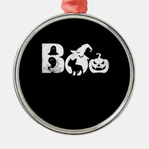 Ornement En Métal Costume d'Halloween Boo Cadeaux Français Bulldog