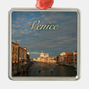 Ornement En Métal Coucher de soleil à Venise Italie