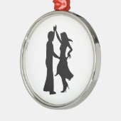Ornement En Métal Couples standard de danse (Gauche)