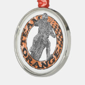 Ornement En Métal Coureur de saleté (Gauche)