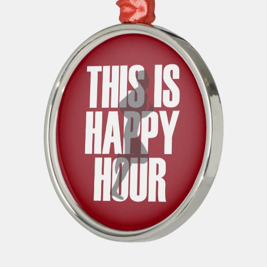 Ornement En Métal Courir Est Une Bonne Heure (Gauche)