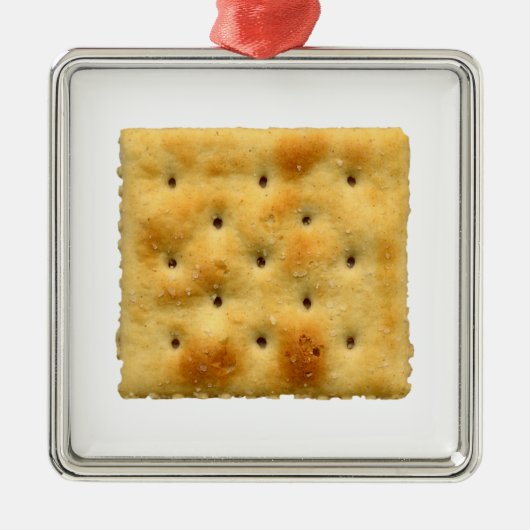 Ornement En Métal Crackers de soda saltine (Devant)