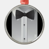 Ornement En Métal Cravate d'arc (Devant)