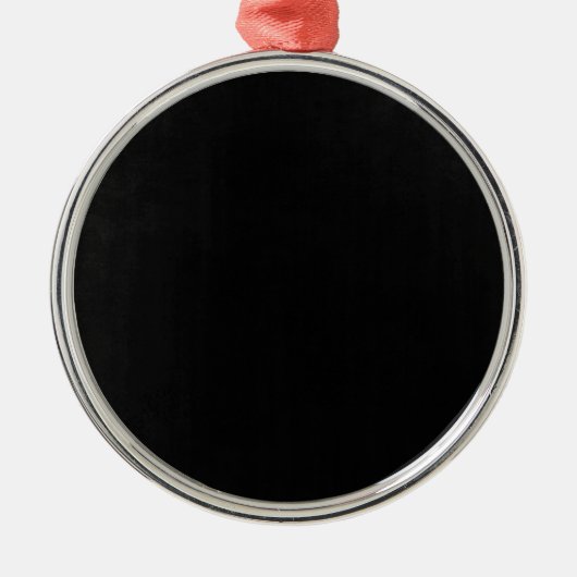 Ornement En Métal Créez votre propre (Devant)