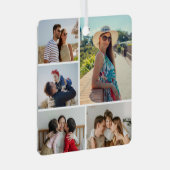 Ornement En Métal Créez votre propre collection photo 5 (Avant droite)