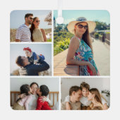 Ornement En Métal Créez votre propre collection photo 5 (Recto)