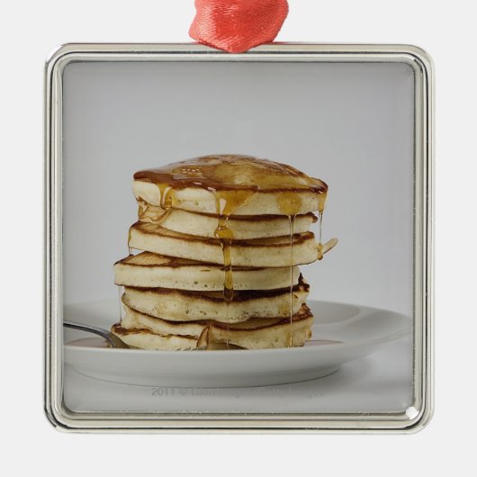 Ornement En Métal Crêpes avec le sirop (Devant)