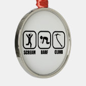 Ornement En Métal Cri Barf Climb (Droite)