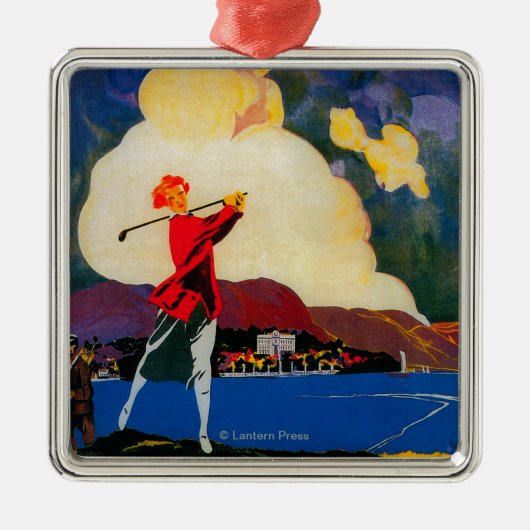 Ornement En Métal Cru PosterEurope de CadenabbiaTremezzo (Devant)