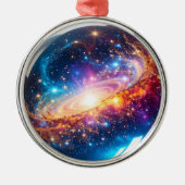 Ornement En Métal Crystal Ball - Je Vois Un Événement Cosmique Dans (Devant)