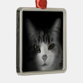 Ornement En Métal Cute chat (Droite)