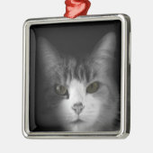 Ornement En Métal Cute chat (Gauche)